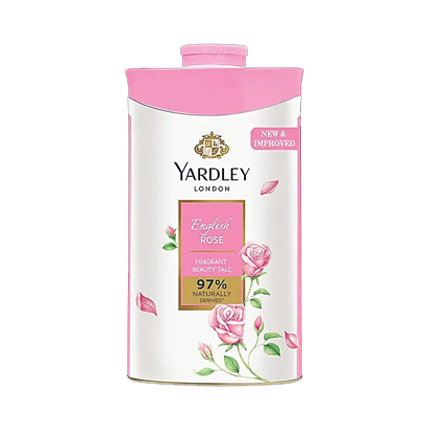 Yardley London Perfumed Talc Rose